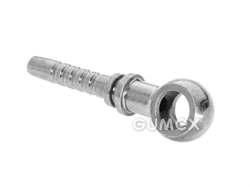 Endung RGN DN6, BANJO, Augendurchmesser 10,1mm, Stahl, 